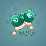 Snow Mittens #12175