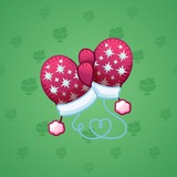 Snow Mittens #12231