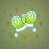 Snow Mittens #12399
