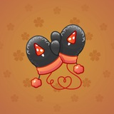 Snow Mittens #12439