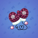 Snow Mittens #1253 Snow Mittens #1253