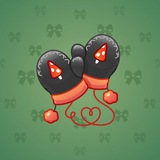 Snow Mittens #12553