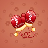 Snow Mittens #12574