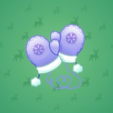 Snow Mittens #1262 Snow Mittens #1262