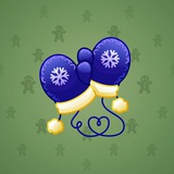 Snow Mittens #12626