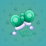 Snow Mittens #12627