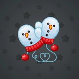Snow Mittens #12698