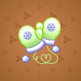 Snow Mittens #12742