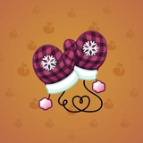 Snow Mittens #12755