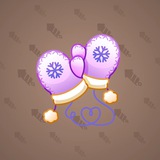 Snow Mittens #12787