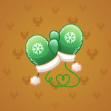 Snow Mittens #12790