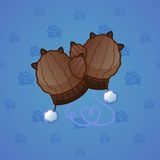 Snow Mittens #12858
