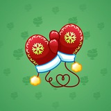 Snow Mittens #12947