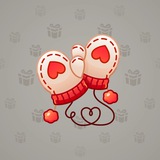Snow Mittens #12952