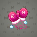 Snow Mittens #12955 Snow Mittens #12955