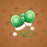 Snow Mittens #1301