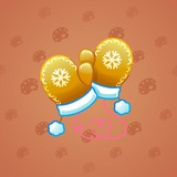 Snow Mittens #13057