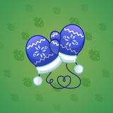Snow Mittens #13065