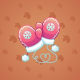 Snow Mittens #13097