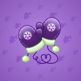 Snow Mittens #13148