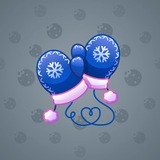Snow Mittens #13225