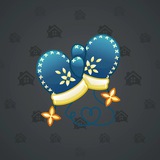 Snow Mittens #13313