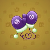 Snow Mittens #1334
