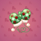 Snow Mittens #1341