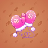 Snow Mittens #13416