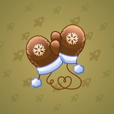 Snow Mittens #13489