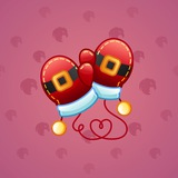 Snow Mittens #13498