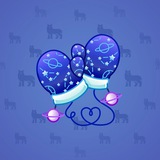 Snow Mittens #1355