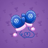 Snow Mittens #13572