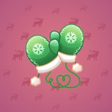 Snow Mittens #13574