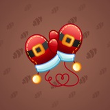 Snow Mittens #13577