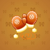 Snow Mittens #13625
