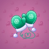 Snow Mittens #13660 Snow Mittens #13660