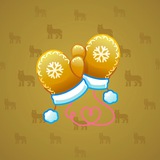 Snow Mittens #13710