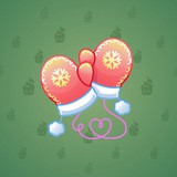 Snow Mittens #13754