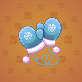 Snow Mittens #1380