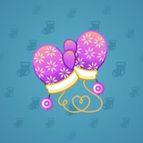 Snow Mittens #13812