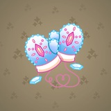 Snow Mittens #13815