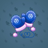 Snow Mittens #13833