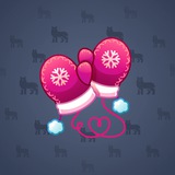 Snow Mittens #13850 Snow Mittens #13850