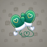 Snow Mittens #13851