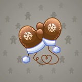 Snow Mittens #13859