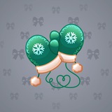 Snow Mittens #13864