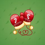 Snow Mittens #1388