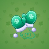 Snow Mittens #13907