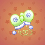 Snow Mittens #13914